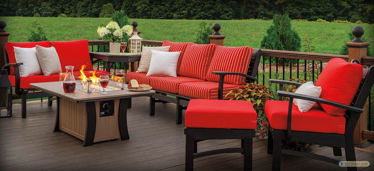 Outdoor Patio Furniture Hearth, Red Shed Outdoor Furniture